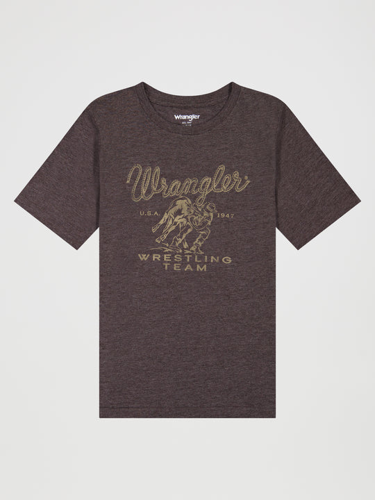 Boy's Wrangler Rodeo Wrestling Team Graphic T-Shirt - 112379618