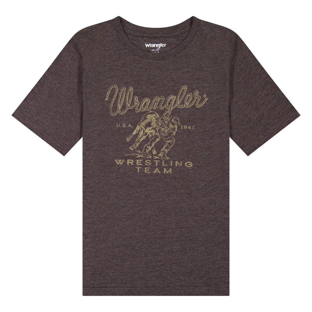Boy's Wrangler Rodeo Wrestling Team Graphic T-Shirt - 112379618