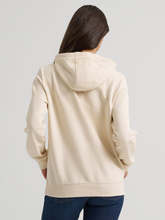 Ladies Wrangler Cowgirl Applique Pullover Hoodie - 112380253