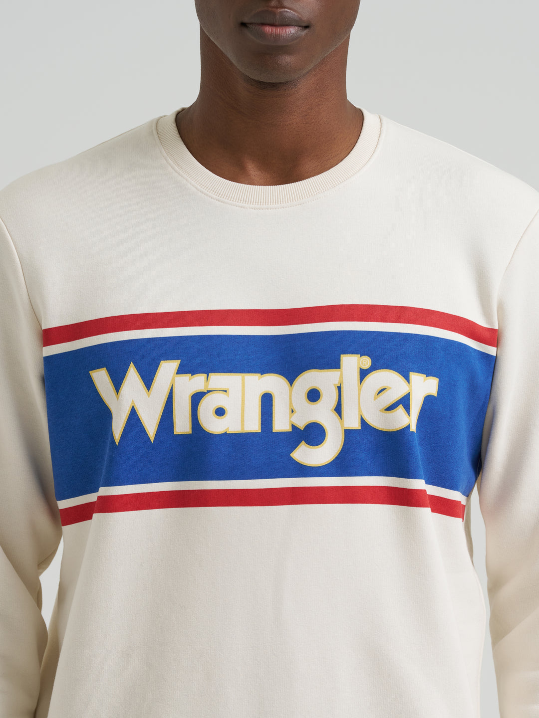 Men's Wrangler Long Sleeve Crew Sweatshirt - 112380290