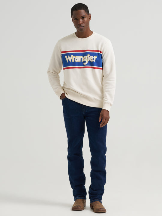 Men's Wrangler Long Sleeve Crew Sweatshirt - 112380290