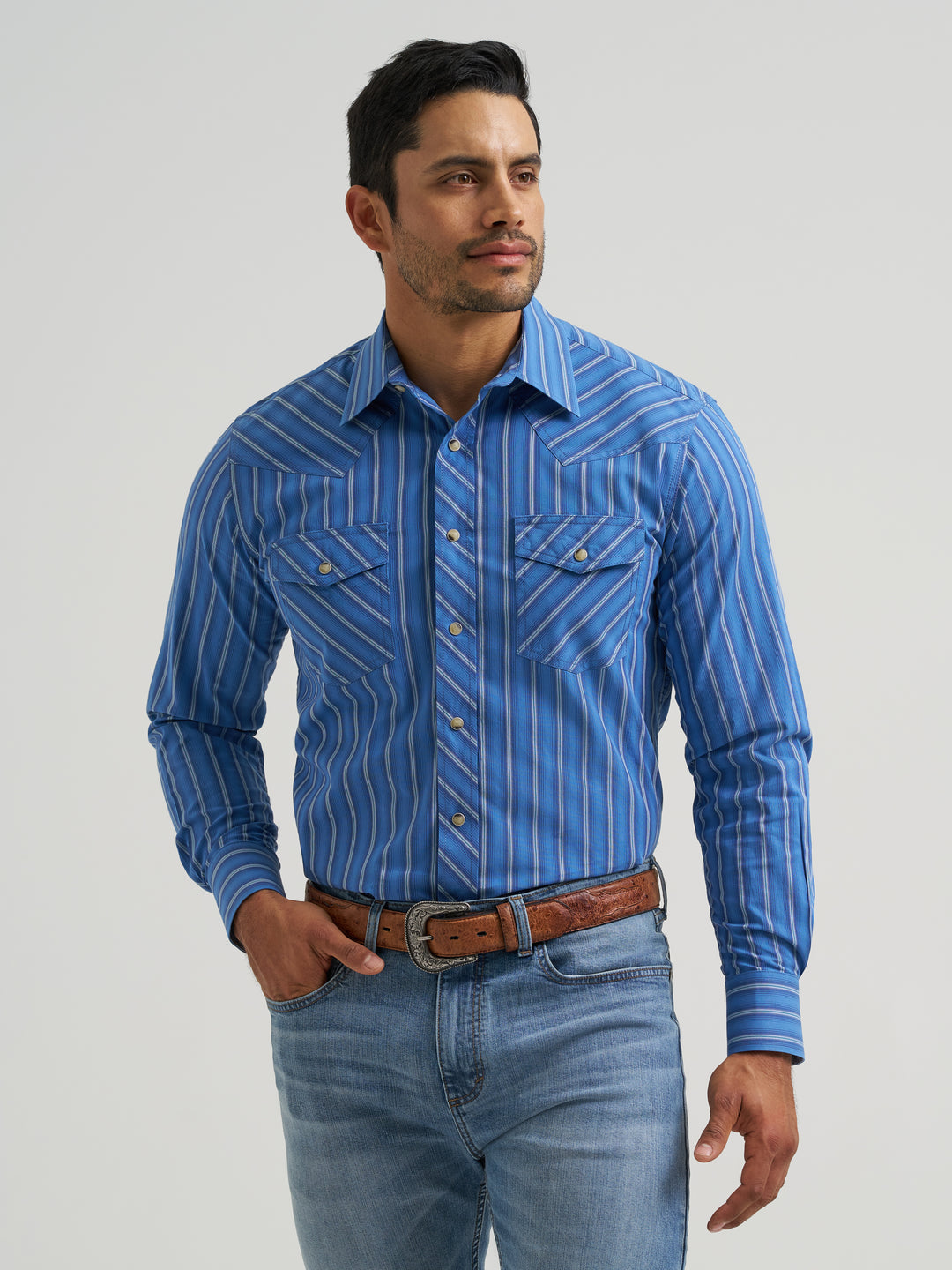 Men's Wrangler 20X Button Down Shirt - 112381453