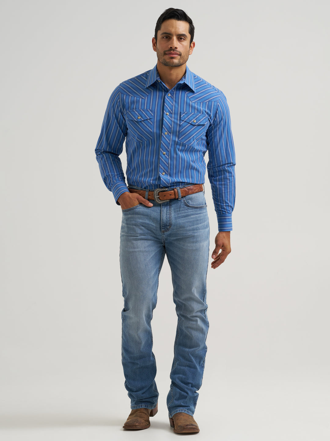 Men's Wrangler 20X Button Down Shirt - 112381453