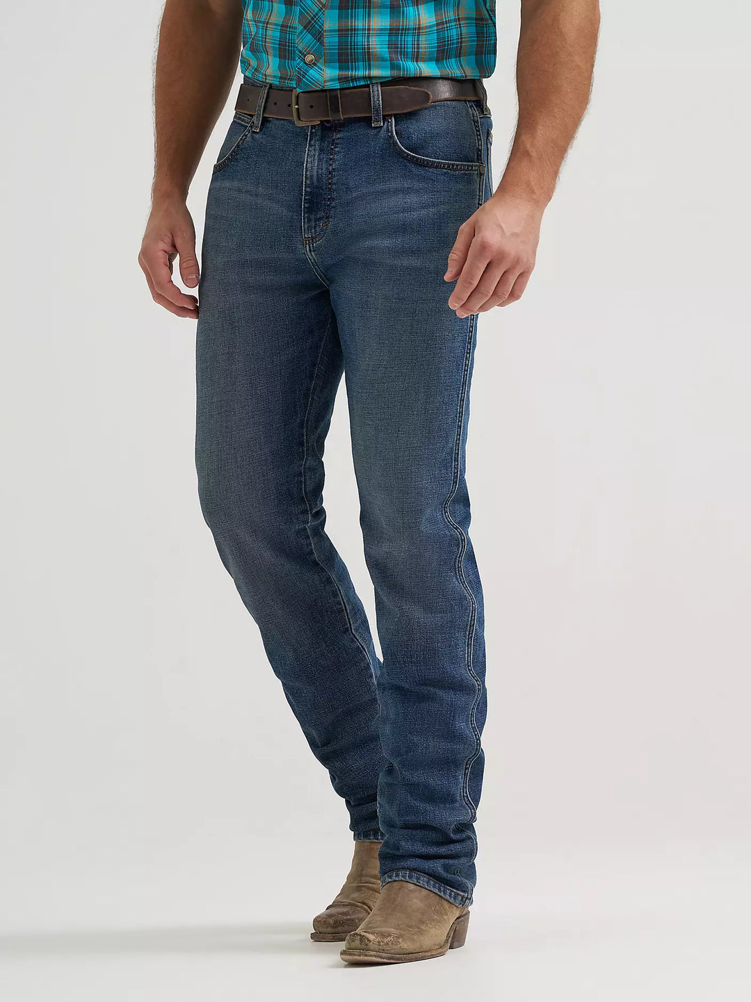 Men's Wrangler Retro® Slim Fit Straight Leg Jean Whiskey - WLT88CW