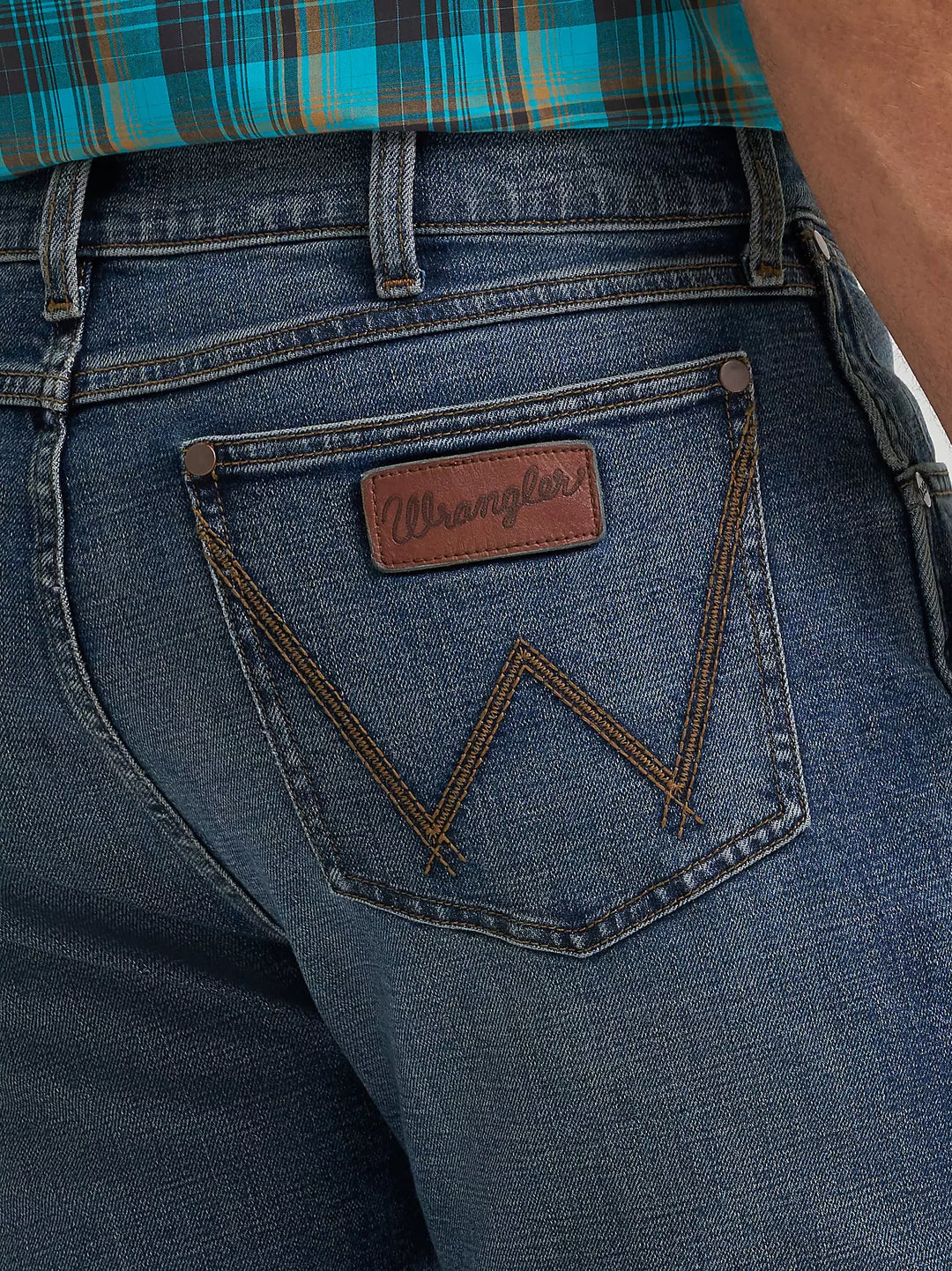 Men's Wrangler Retro® Slim Fit Straight Leg Jean Whiskey - WLT88CW