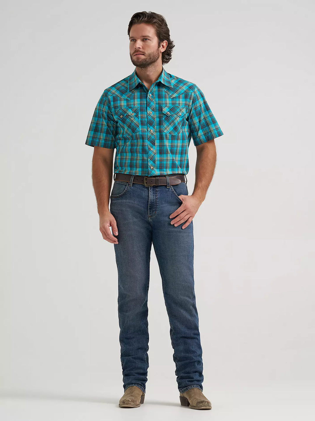 Men's Wrangler Retro® Slim Fit Straight Leg Jean Whiskey - WLT88CW