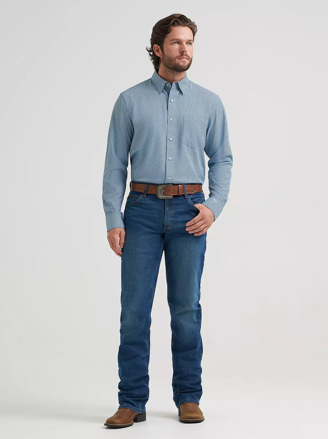 Men's Wrangler Cody Johnson Performance Button Down Shirt - 112381622