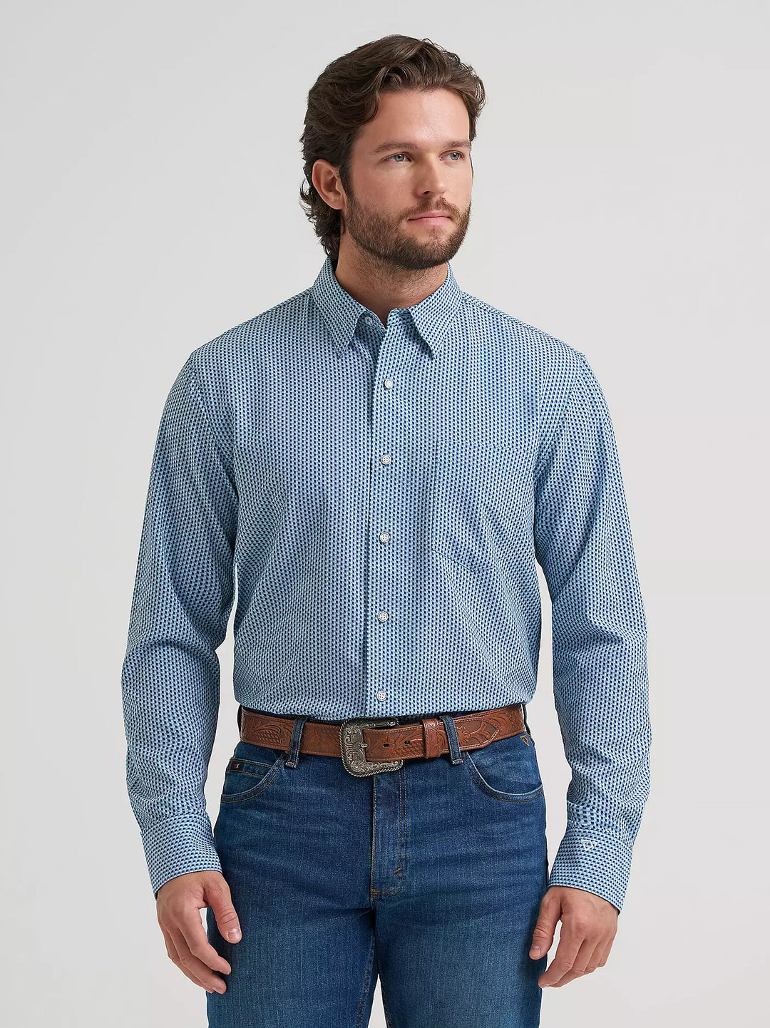 Men's Wrangler Cody Johnson Performance Button Down Shirt - 112381622