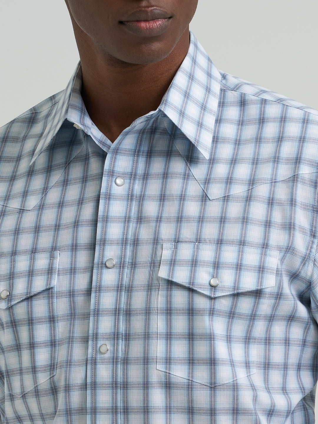 Men's Wrangler Wrinkle Resistant Long Sleeve Shirt - 112381654