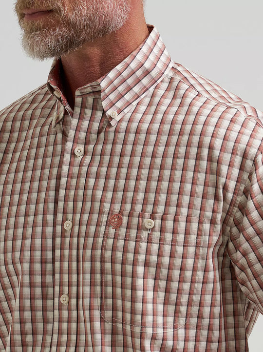 Wrangler® George Strait™ Long Sleeve Button Down One Pocket Shirt - 112381953