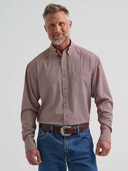 Men's Wrangler® George Strait™ Performance Button Down Shirt - 112381956