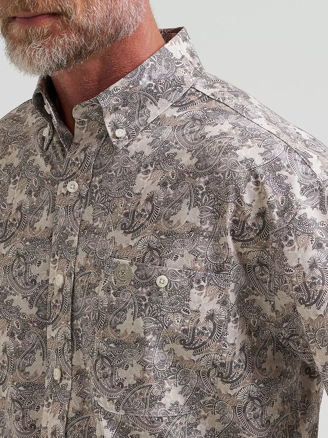 Men's Wrangler® George Strait™ Performance Button Down Shirt - 112381975