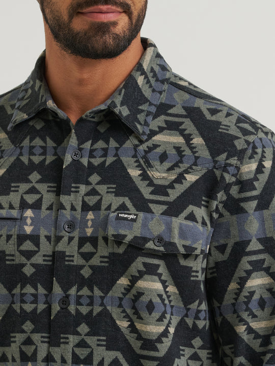 Men's Wrangler Shirt Jacket - 112382447