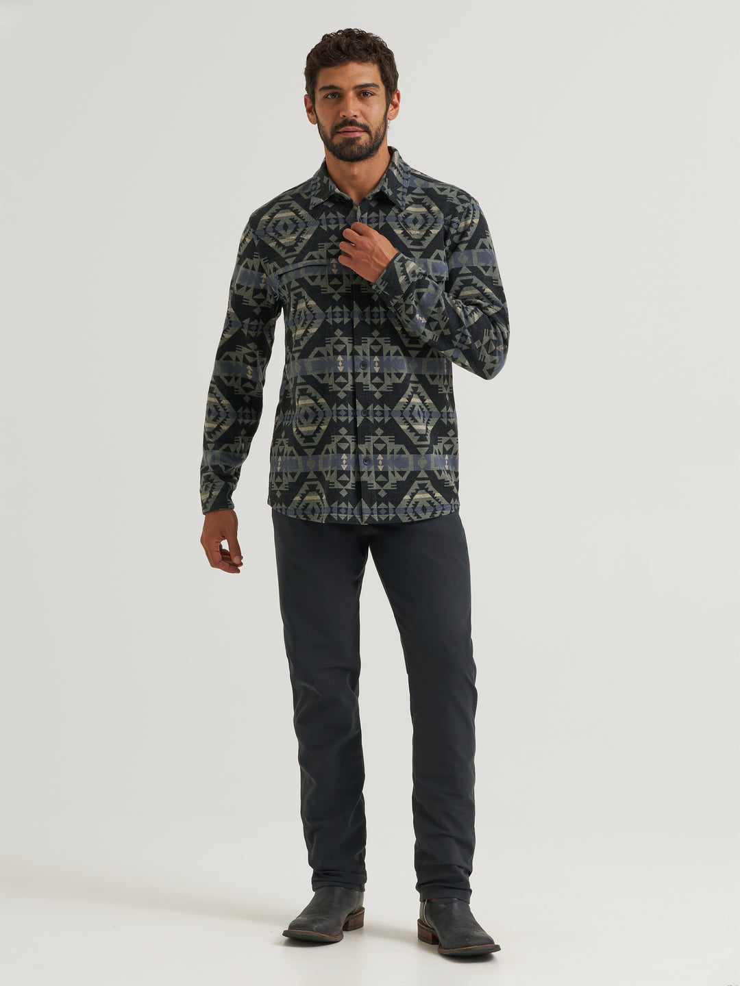 Men's Wrangler Shirt Jacket - 112382447