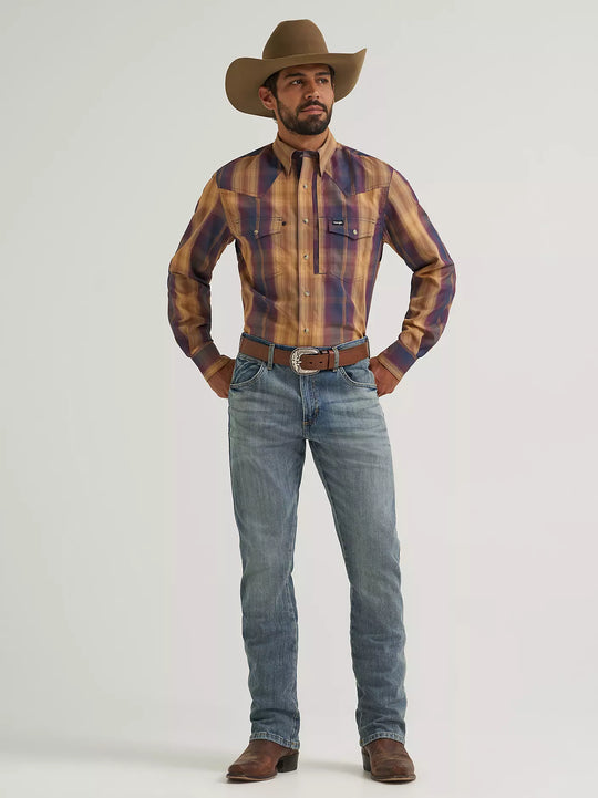 Men's Wrangler ATG™ Performance Plaid Shirt - 112382473