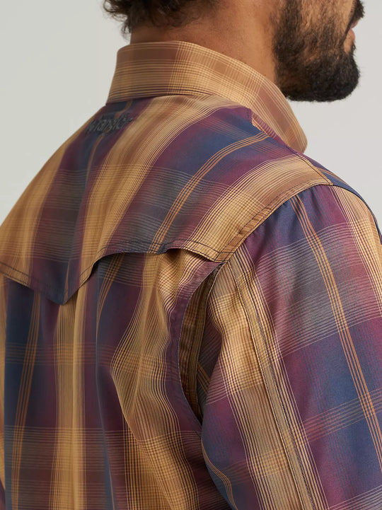 Men's Wrangler ATG™ Performance Plaid Shirt - 112382473