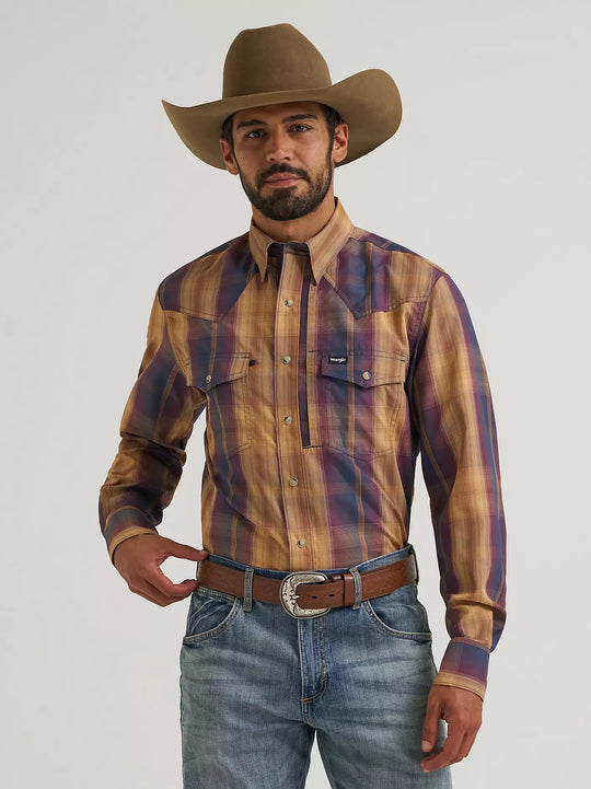 Men's Wrangler ATG™ Performance Plaid Shirt - 112382473