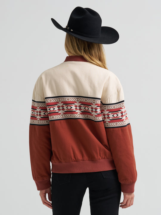 Ladies Wrangler® Checotah Bomber Jacket - 112382791