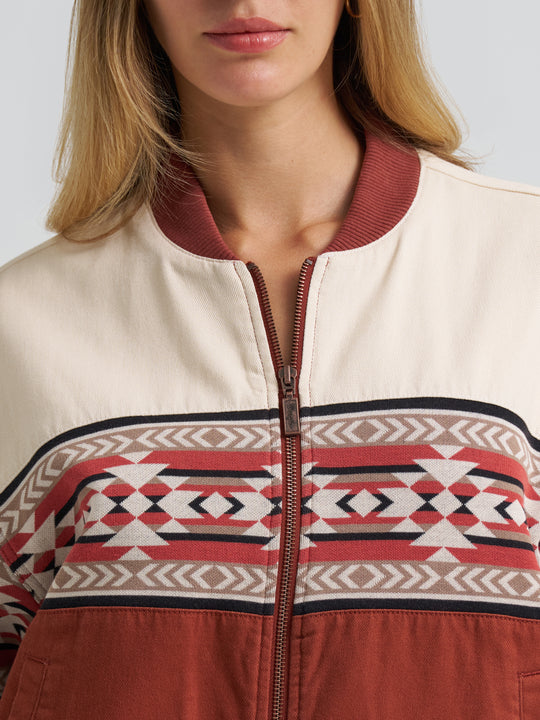 Ladies Wrangler® Checotah Bomber Jacket - 112382791