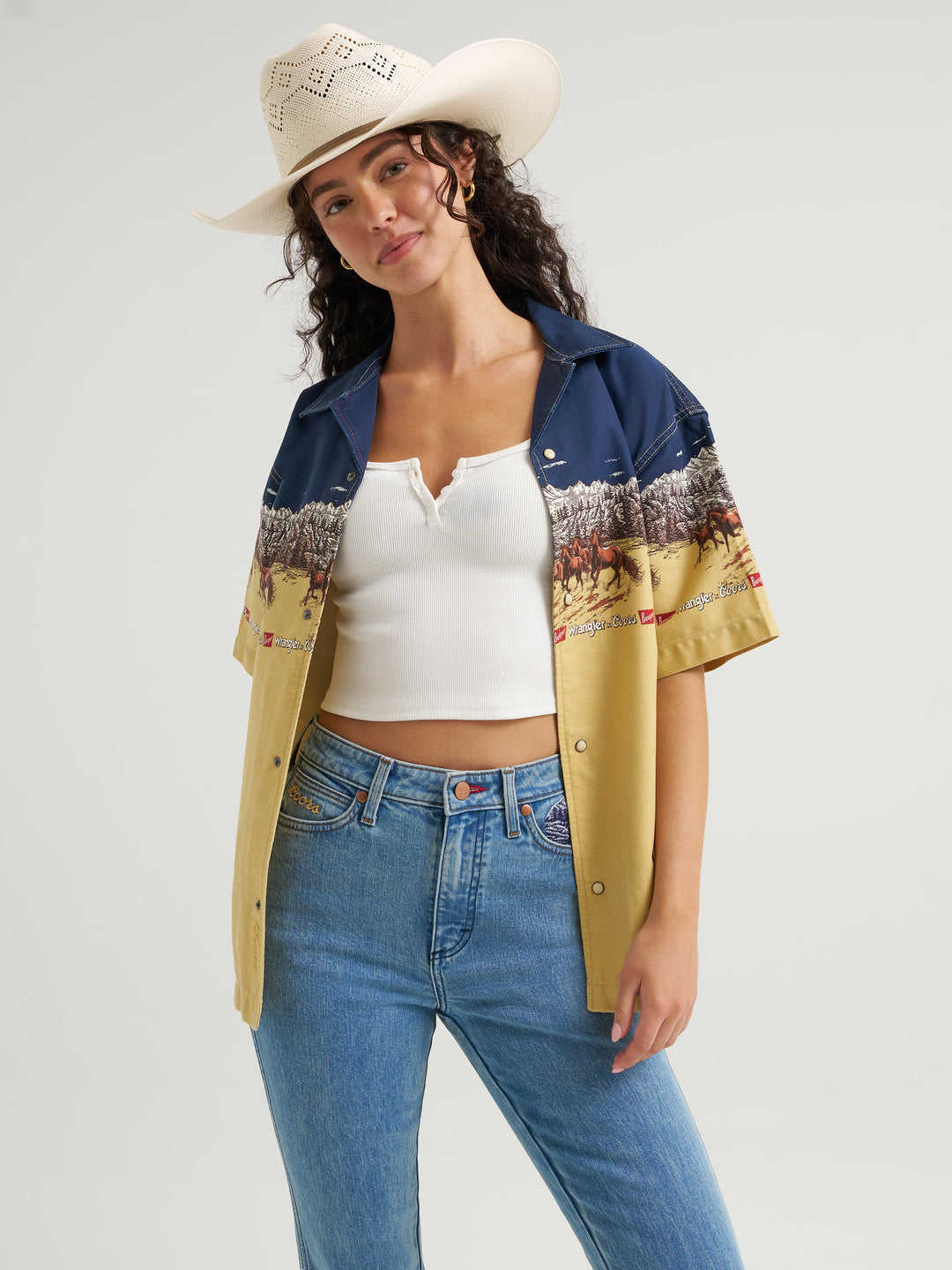 Wrangler X Coors Banquet 2.0 Resort Shirt - 112382891