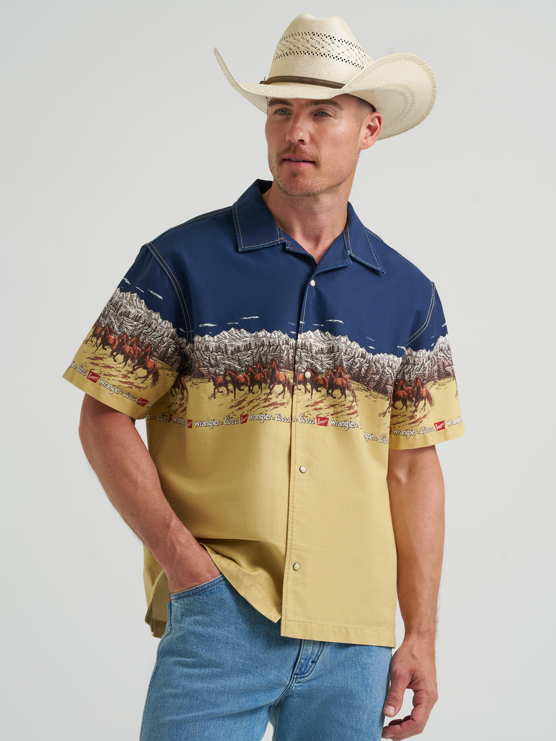 Wrangler X Coors Banquet 2.0 Resort Shirt - 112382891