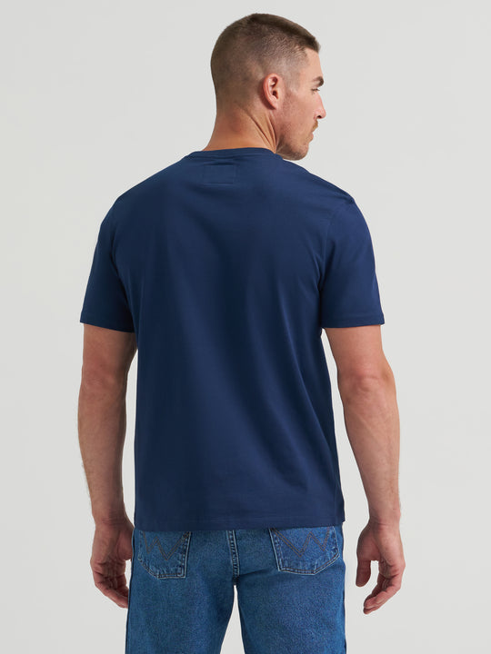 Men's Wrangler X Coors Banquet 2.0 Navy T-Shirt - 112383042