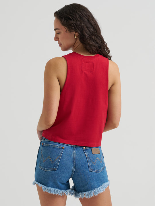 Ladies Wrangler X Coors Banquet 2.0 Crop Tank - 112383043