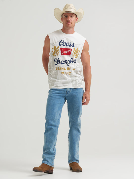 Men's Wrangler X Coors Banquet 2.0 Cut Off Tank - 112383044