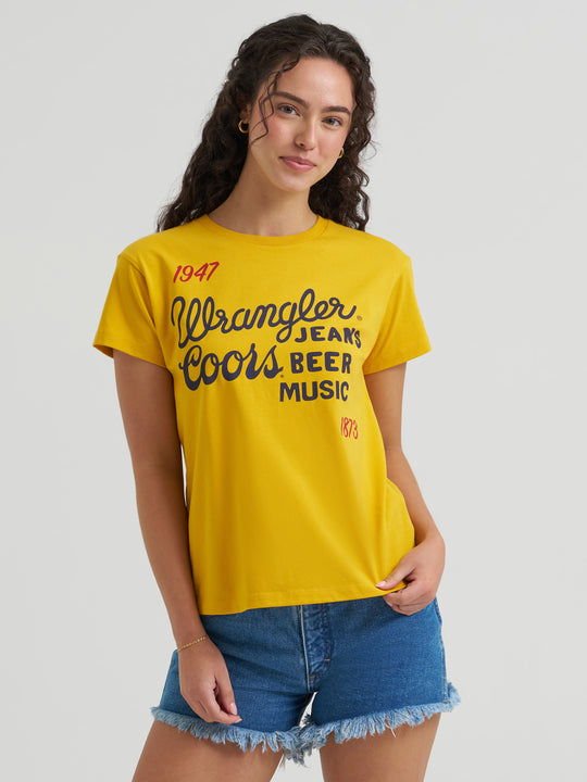 Ladies Wrangler X Coors Banquet 2.0 T-Shirt - 112383051