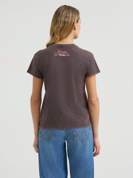 Ladies Wrangler National Finals Rodeo Graphic Tee - 112384064
