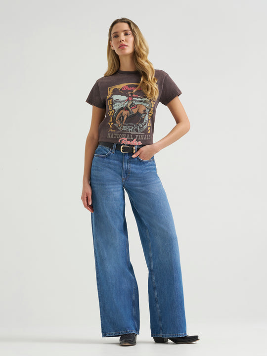 Ladies Wrangler National Finals Rodeo Graphic Tee - 112384064