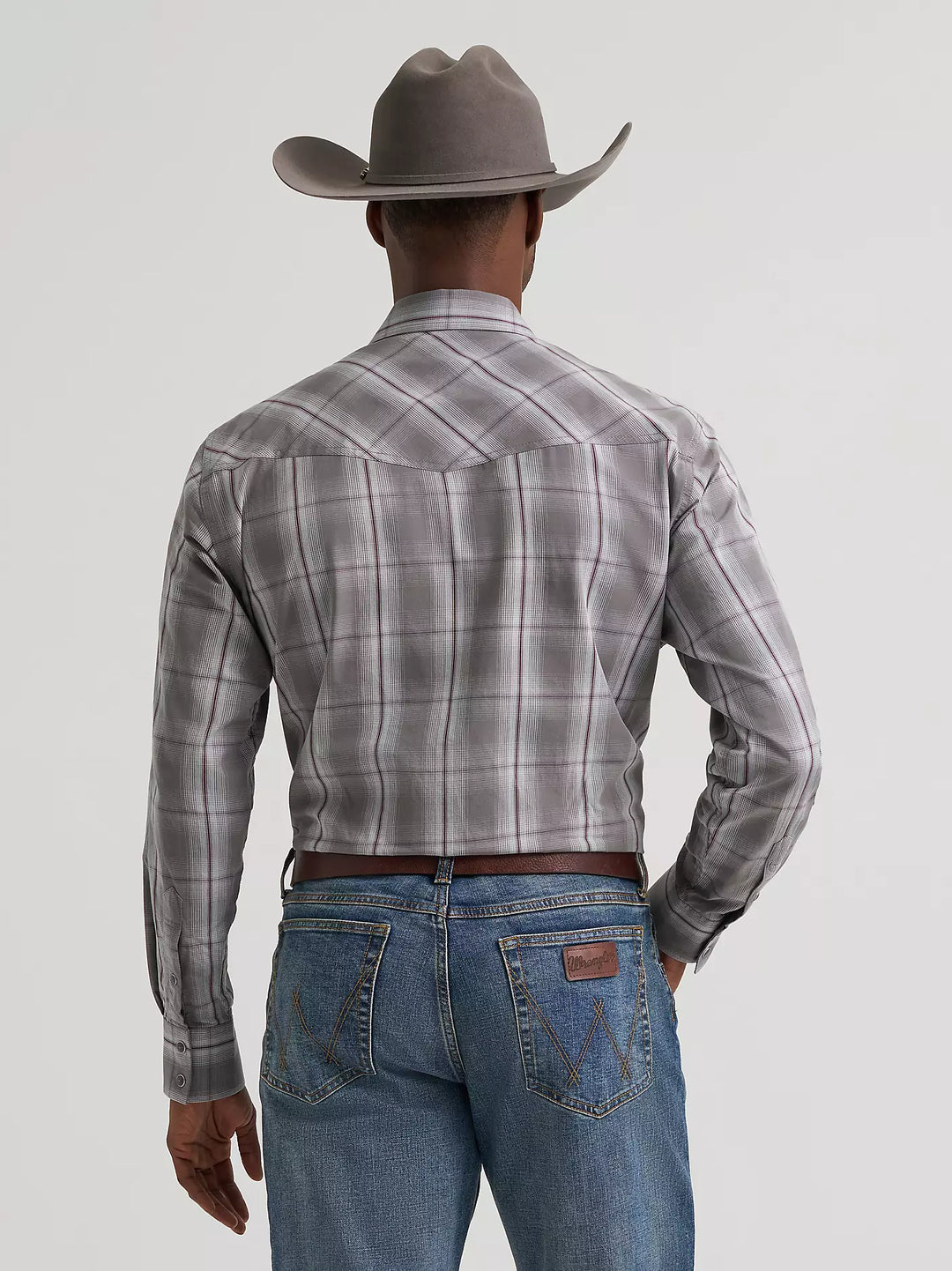 Men's Wrangler 20X® Competition Advanced Comfort Long Sleeve Two Pocket Western Snap Shirt - 112384661