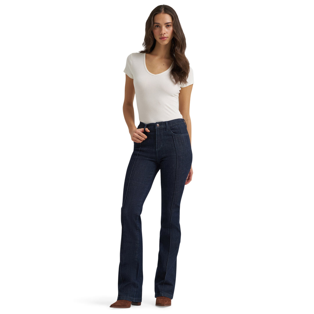 Ladies Wrangler Bespoke High Rise Bootcut Jean - 112384711