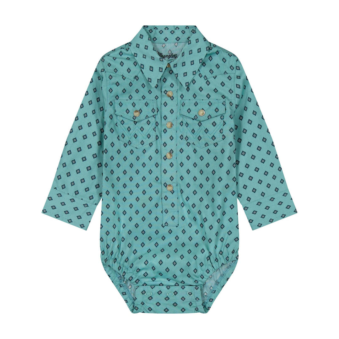 Baby Wrangler Long Sleeve Bodysuit- 112384759