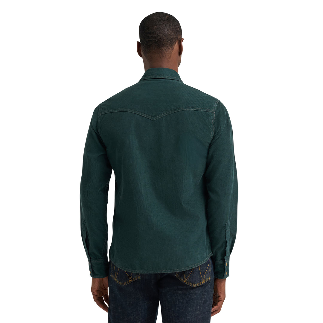 Men's Wrangler Retro® Premium Western Snap Corduroy Shirt - 112384763