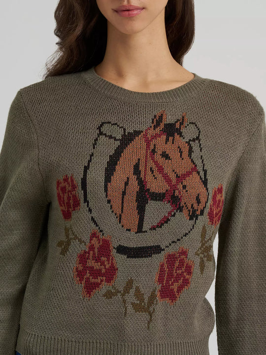Ladies Wrangler Stay A While Sweater - 112385386