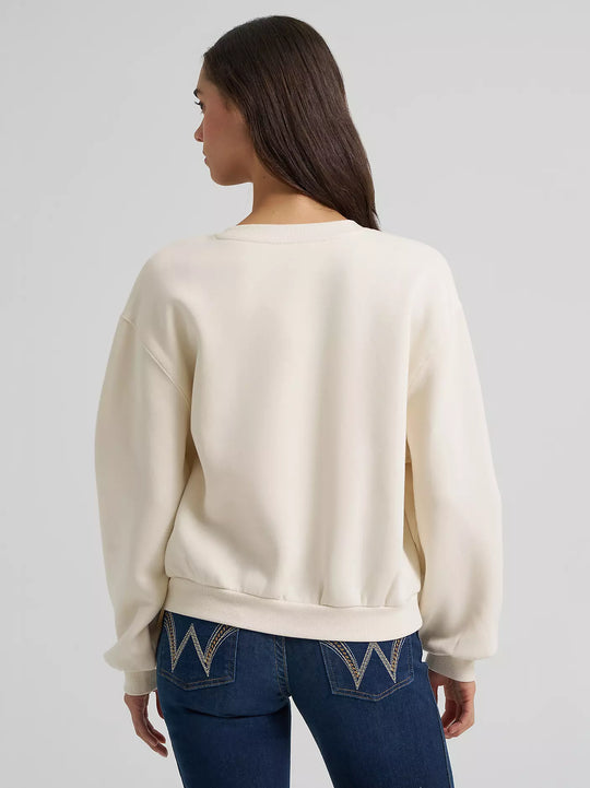 Ladies Wrangler Boot Graphic Pullover - 112385399