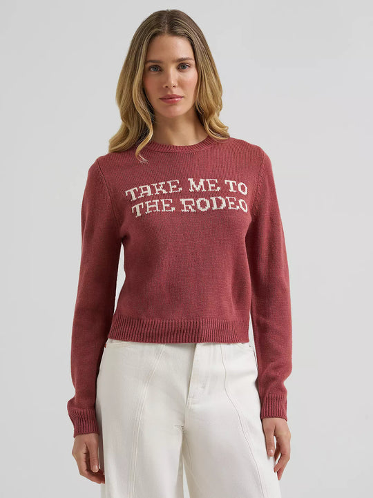Ladies Wrangler Stay A While Sweater - 112385416