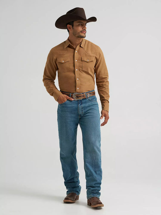 Men's Wrangler Cody Johnson Two Pocket Western Snap Shirt - 112385452