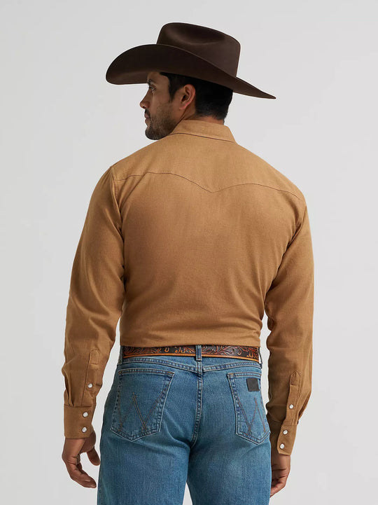 Men's Wrangler Cody Johnson Two Pocket Western Snap Shirt - 112385452