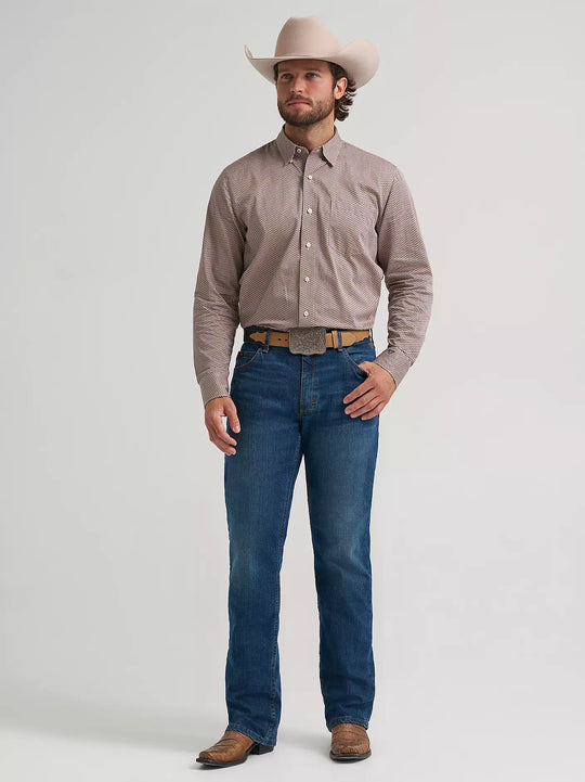 Men's Wrangler Cody Johnson One Pocket Button Down Shirt - 112385465