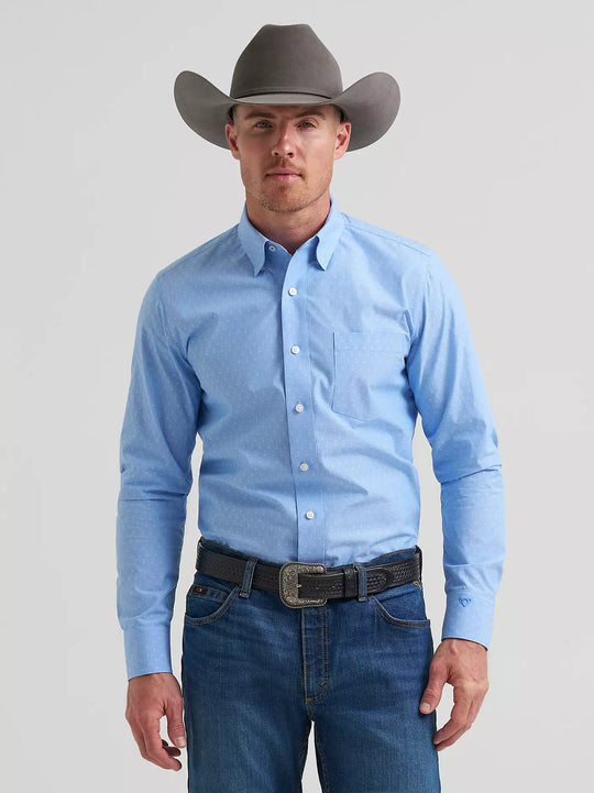 Men's Wrangler Cody Johnson One Pocket Button Down Shirt - 112385467