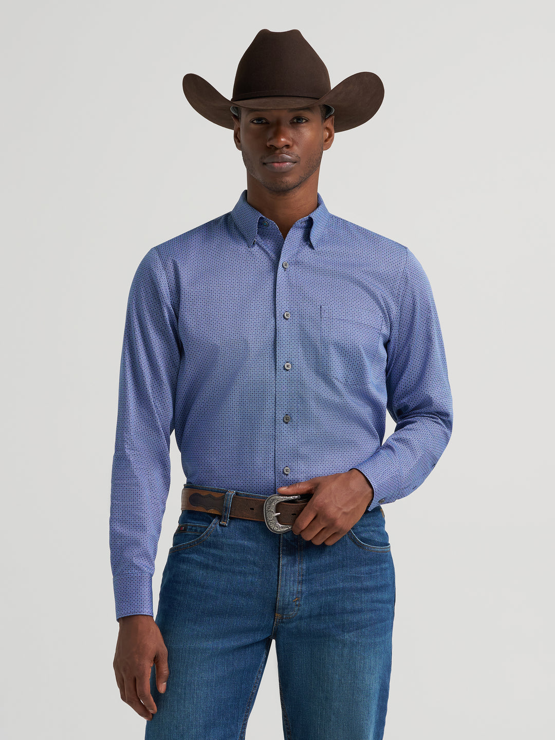 Men's Wrangler® X Cody Johnson Long Sleeve Classic Fit Button Shirt - 112385470