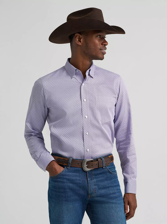 Men's Wrangler Cody Johnson One Pocket Button Down Shirt - 112385472