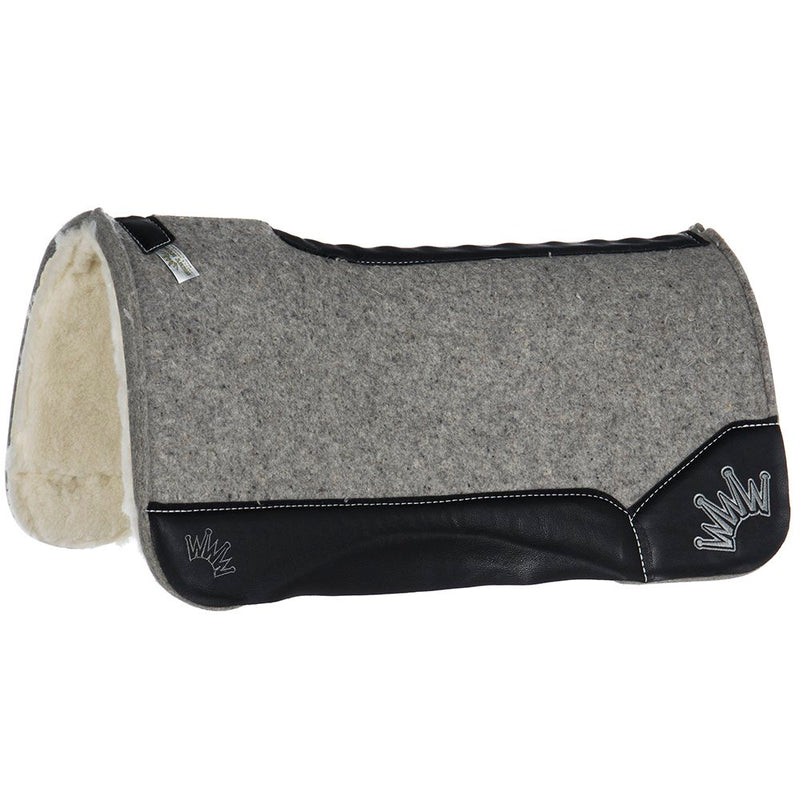 Best Ever Pads The Fleece Crown Embroidered Saddle Pad - 32"x32" 3/4"