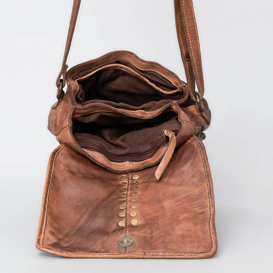 Nevermind Crossbody Genuine Leather women bag western Bag - NMBGM114A