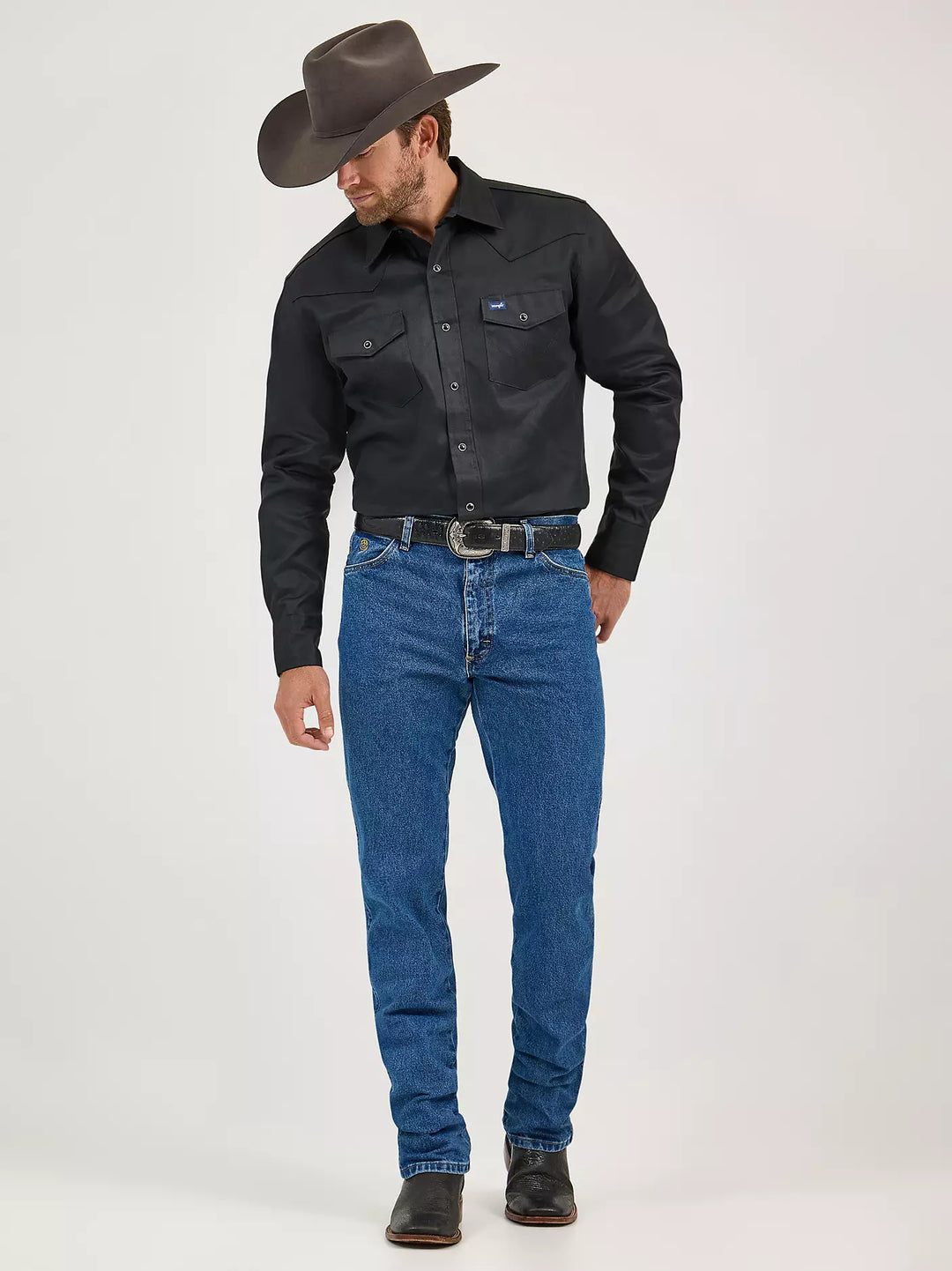 Men's George Strait Cowboy Cut Original Fit Jean- Heavy Dark Stone - 13MGSHD