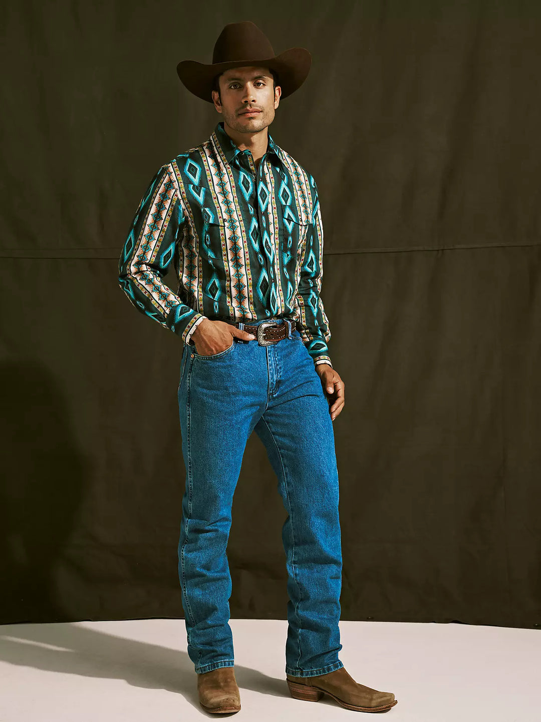 Jeans Wrangler Cowboy dal taglio rilassato 31MWZGK