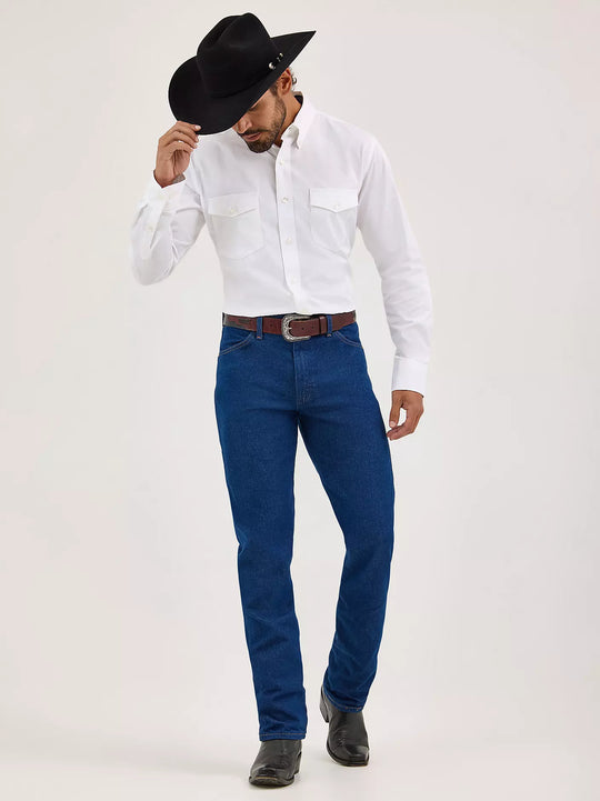 Men's Wrangler Cowboy Cut Original Fit Jean Prewashed Indigo - 13MWZPW