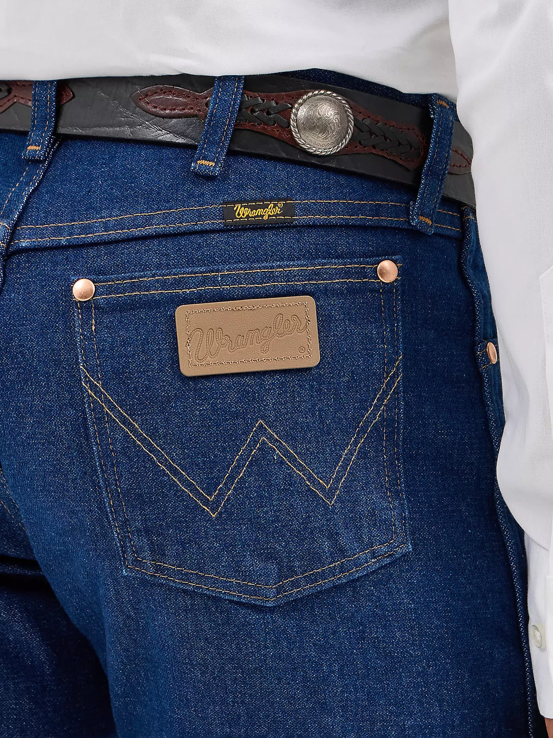 Men's Wrangler Cowboy Cut Original Fit Jean Prewashed Indigo - 13MWZPW
